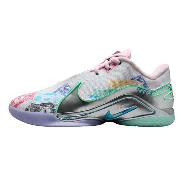 Nike Monopoly LeBron XXII 22 QS Currency Athletic Shoes Mens 11 White Pink NIB main image 8